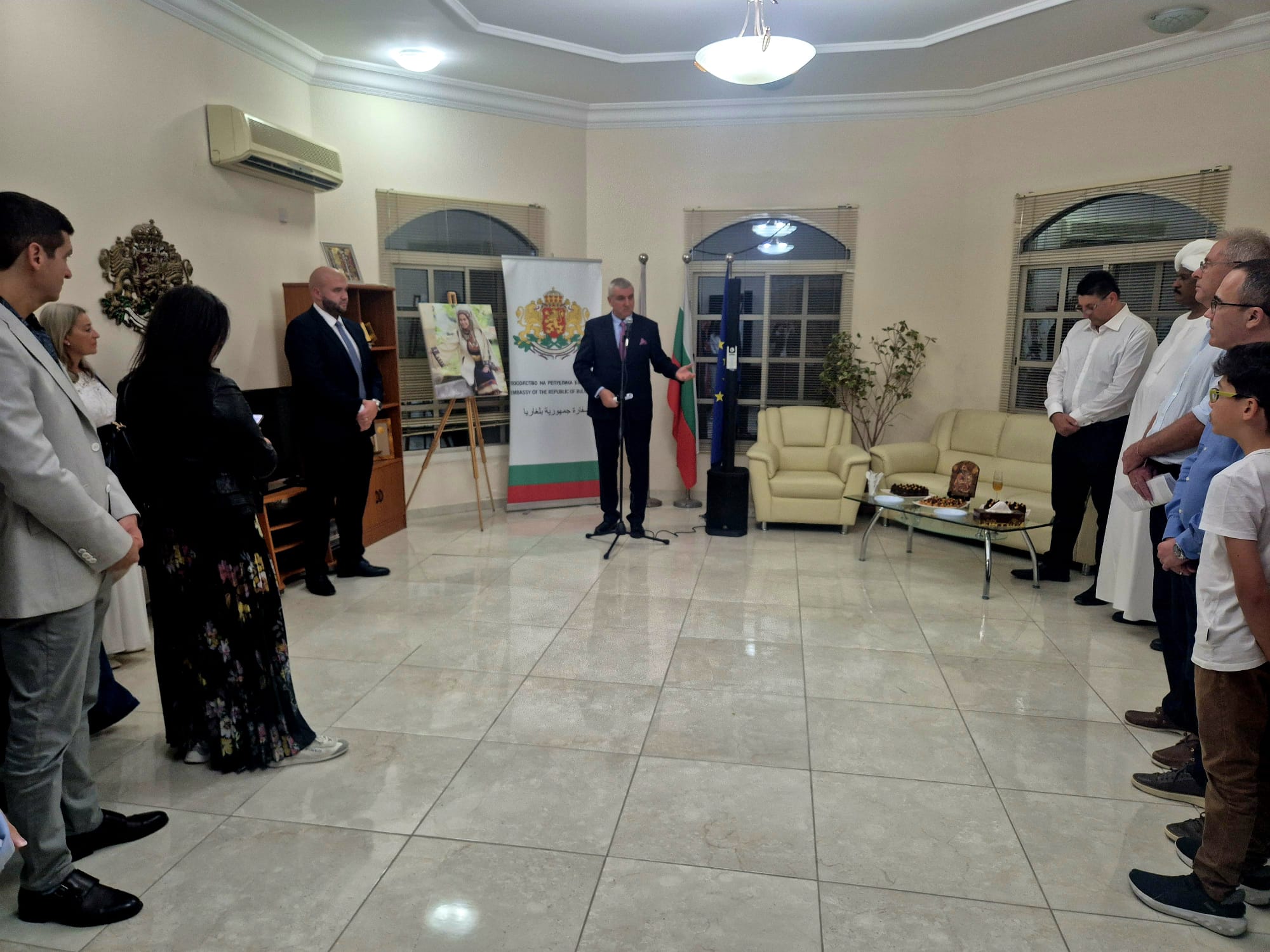Провеждане на прием-среща с българската общност в Катар по случай 6 май